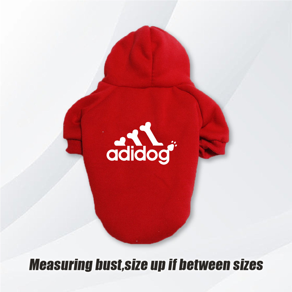 Hoodie Sport Chien - Sweat à Capuche Motifs Cœur Os et Pattes