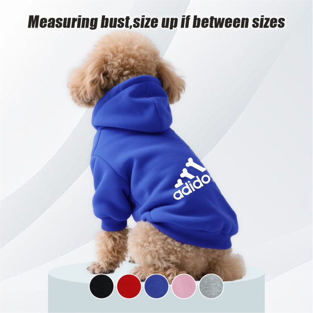 Hoodie Sport Chien - Sweat à Capuche Motifs Cœur Os et Pattes