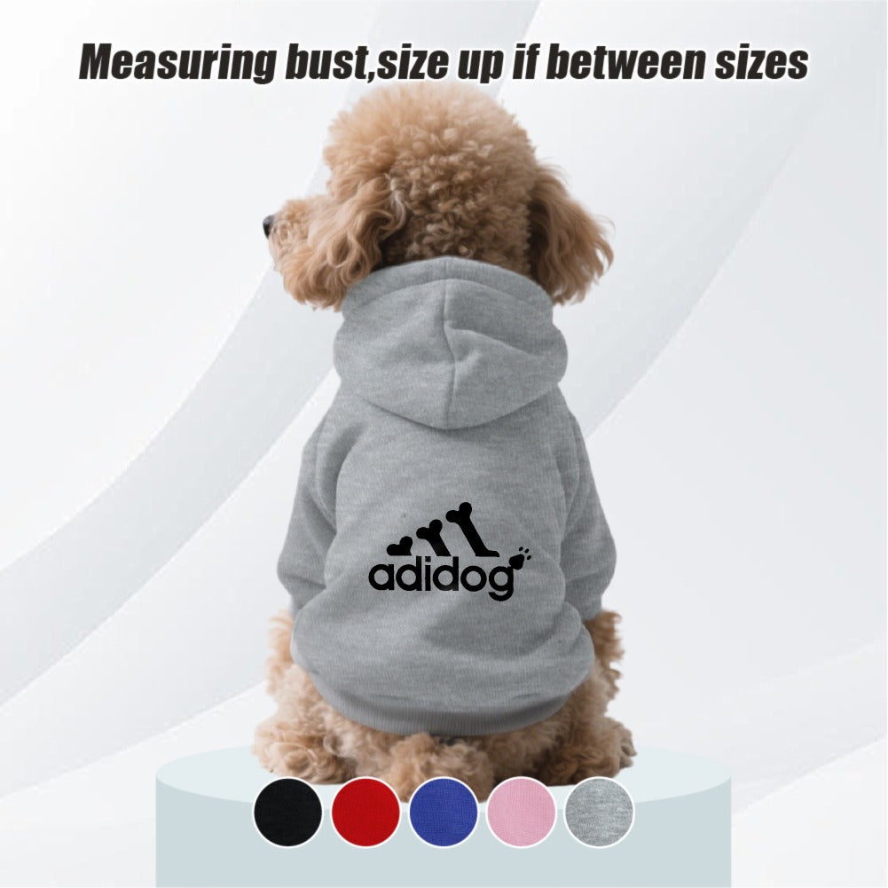 Hoodie Sport Chien - Sweat à Capuche Motifs Cœur Os et Pattes